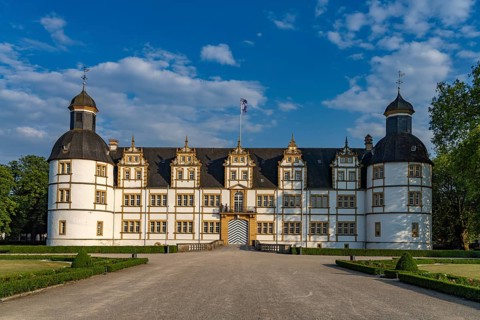 Neuhaus Castle in Paderborn, North Rhine-Westphalia, Germany