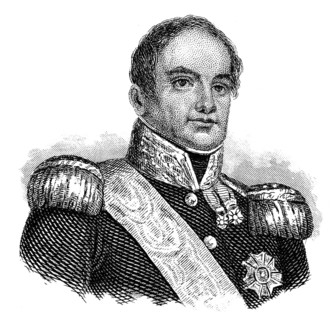 Georges Mouton, comte de Lobau, 1770-1838, a French soldier and political figure, Marshal of