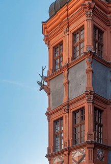 Schönhof, Schoenhof, Building of Silesian Museum, Schlesisches Museum, Görlitz, Goerlitz, Germany