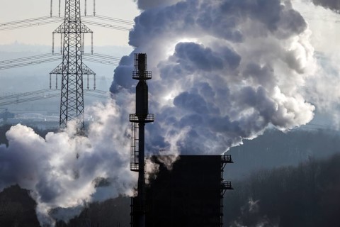 Bottrop, North Rhine-Westphalia, Germany, The Prosper coking plant is one of three operating coking