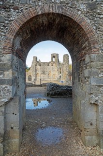 Ruins, Wolvesey Castle, Winchester, Hampshire, England, United Kingdom