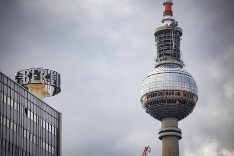 The television tower in Berlin, 19/08/2024