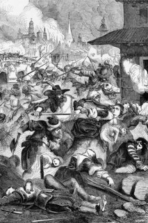 In 1631, during the Thirty Years' War, imperial troops under Johann Tserclaes, Count of Tilly,