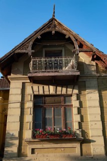 Veliko Tarnovo, Bulgaria. May 3rd 2018 The unique architecture of the Bulgarian town of Veliko