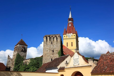 Fortified church Neustadt, Biserica Evanghelica Fortificata din Cristian, a Saxon fortified church