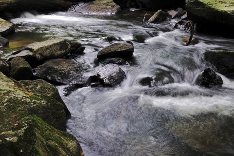Element water, long exposure, Germany