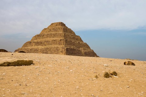Step Pyramid, Pyramid of Djoser, Saqqara, UNESCO World Heritage Site, Memphis, Cairo, Egypt