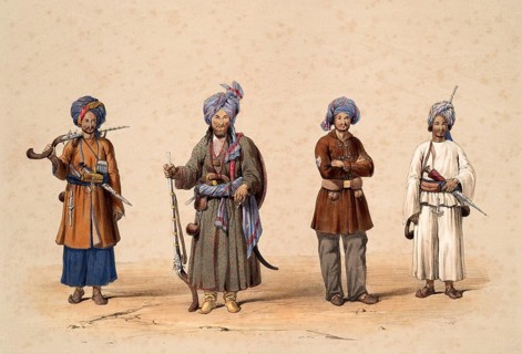 Aga Jan, Officer of the Kohistan Rangers, Meer Humzu, Soldier of the First Regiment, Jambaz