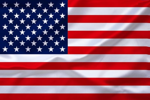Flag of the USA, United States of America, Studio