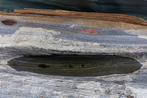 Rocks, rock structures, Verzasca River, near Lavertezzo, Verzasca Valley, Valle Verzasca, Canton