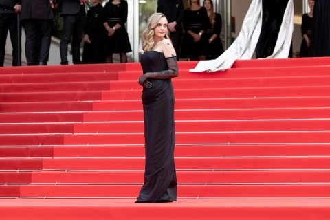 Cannes, France - 22.5.2024: Cara Delevingne during the - La Venue De L'avenir (Colours Of Time) -