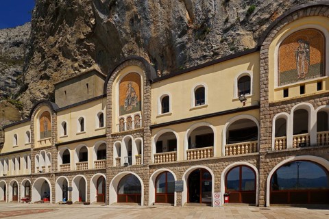 Europe, Montenegro, Ostrog Monastery, Ostrog, Montenegro