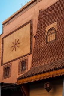 Restored facade, ornament, decoration, ornamentation, art, architecture, clay plaster, building