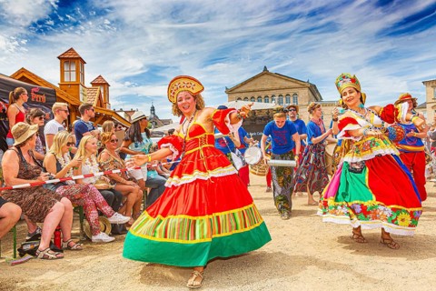 The International Samba Festival in Coburg, Germany