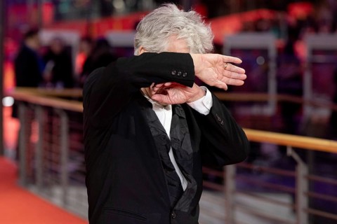 Wim Wenders on the Red Carpet in front of the closing gala of the 76th Berlinale at the Theater am