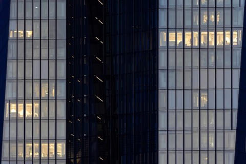 In some rooms of the European Central Bank (ECB) in Frankfurt am Main, Frankfurt am Main, Hesse,