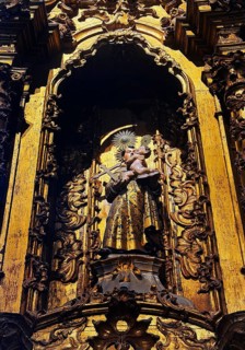 Sacred artwork, St. Anthony's Chapel, Rococo Talha Dourada, São Francisco Church, UNESCO World