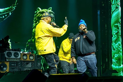 MC RZA from Wu-Tang Clan live on Wu-Tang Forever: The Final Chamber Tour at Berlin's Uber Arena on