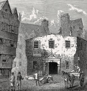 The Weigh House, Edinburgh, Scotland, 19th century