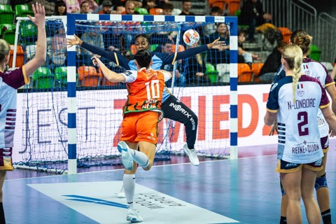 Lubin 08.02.2026 FEBRUARY 8, 2026: Handball EHF European League women match KGHM MKS Zaglebie Lubin