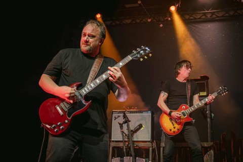 Johannes Madsen and Martin Mücke Krüssel, guitarists of Madsen live at Heute Nacht! 20th