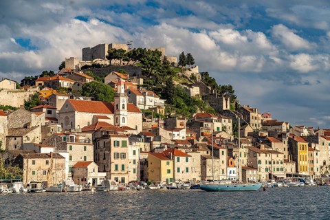 City view of Sibenik, Croatia