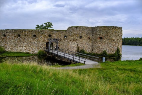 Kronoberg Castle Ruins (Kronobergs slottsruin), Växjö, Smaland, Kronobergs län, Sweden