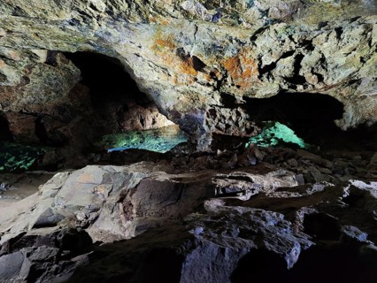 Visitor gallery of the Steinkaulenberg gemstone mines, show mine in Idar-Oberstein,