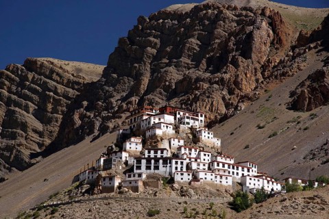 Asia, India, North India, Key Monastery in Spiti, Spiti, North India, India