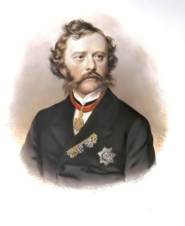 Franz Freiherr von Wertheim (born 12 April 1814 in Krems an der Donau, Lower Austria, died 3 April