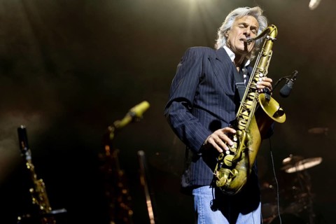 Chris White, saxophonist of The Dire Straits Experience, live on Shiver In The Dark World Tour 2025
