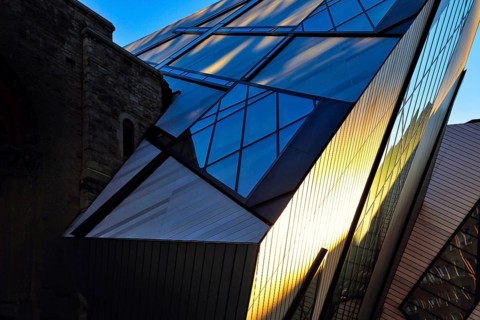 Toronto, Canada-June 5, 2017: Famous Royal Ontario Museum