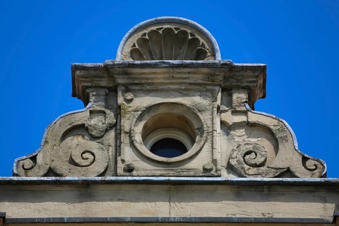 Detail, Backnang Castle, Schickhardt Castle, ducal castle, historical building, built between 1605