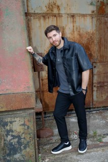 Joey Heindle at the Schlager Radio - Festival in Neuruppin at Hanger 312 on 24.05.25