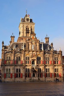Stadhuis or Town Hall, Delft, South Holland, Netherlands