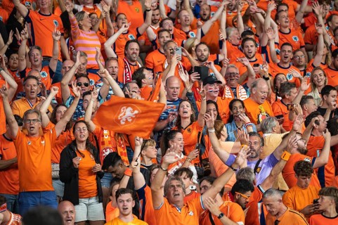 BERLIN, GERMANY - JULY 6, 2024: Euro 2024 quarterfinal match Nederlands vs Turkey (Turkiye) 2:1.