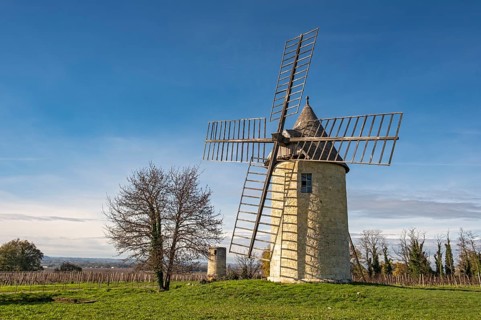 Windmills of Calon, Les Moulins De Calon, Montagne, France
