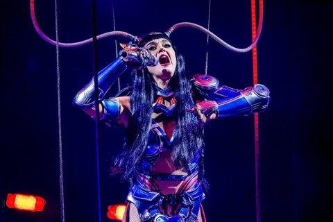 Katy Perry as part of The Lifetime Tour 2025 at the ZAG Arena in Hanover on 17.10.2025
