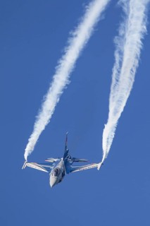 General Dynamics F-16 Fighting Falcon aircraft in Belgium air force colours flying, England, United