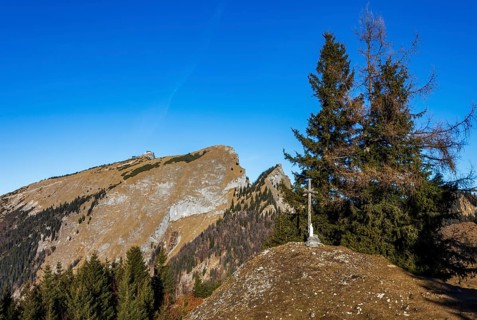 Sankt Wolfgang, Vormaueralm with Schafberg, Osterhorn Group, Salzkammergut, Upper Austria, Austria