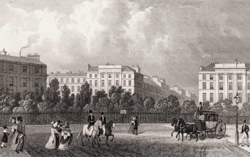 Royal Circus, Edinburgh, Scotland, 19th century, from Modern Athens by Th. H. Shepherd