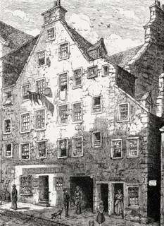 Golfer's Land house, Canongate, Edinburgh, Scotland, 18th century