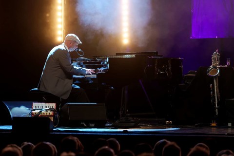 Ludwig Seuss, keyboarder of the Spider Murphy Gang live on The Acoustic Tour Unplugged at Berlin's