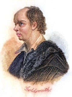 Oliver Goldsmith, 1728-1774, Anglo-Irish playwright, novelist, dramatist, poet and essayist,
