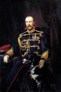 Alexander II (1818-1881), Tsar of Russia from 1855. 1881 portrait by Konstantin Makovsky