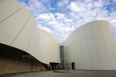 Natural History and Oceanographic Museum Ozeaneum Stralsund am Hafen, Behnisch Architekten,