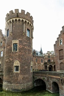 Moated castle, Schloss Paffendorf, Bergheim, Rhine-Erft district, North Rhine-Westphalia, Germany