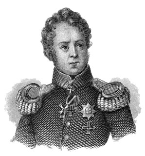 Portait of August Wilhelm Antonius Graf Neidhardt von Gneisenau, 1760 - 1831, a Prussian Field