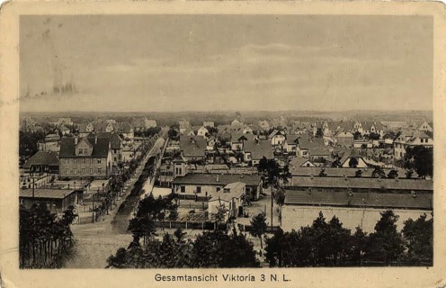 Historical postcard, picture postcard, greeting from Victoria 3, N.L., digitally enhanced