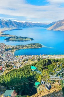 Skyline gondola, Queenstown, South Island, New Zealand